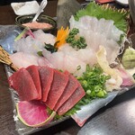 和芯 - お刺身盛り合わせ