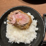 とんかつ ここまでやるか。 - 