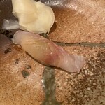 鮨 福原 - 宮城産平目昆布〆