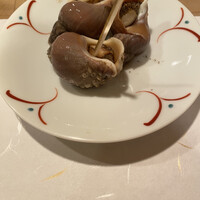 鮨 福原 - 磯つぶ貝黒胡椒煮
