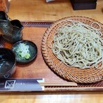 手打蕎麦ぐらの - 天せいろ