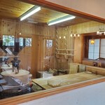 手打蕎麦ぐらの - 蕎麦打ち場