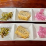 會津野 茂三郎 - 席に着くと提供された前菜