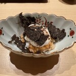 すが弥 - フグの白子　トリュフ乗せ