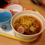 大鷹ラーメン - お子様らーめんセット(400円)