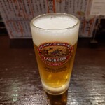 八丈島郷土料理 源八船頭 - 生ビール