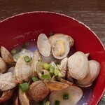 八丈島郷土料理 源八船頭 - あさり酒蒸し