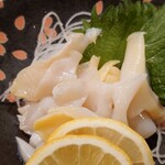 八丈島郷土料理 源八船頭 - つぶ貝刺