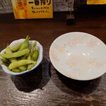 八丈島郷土料理 源八船頭 - 枝豆（お通し）