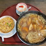 チャイニーズレストラン 璃音 - あんかけ汁そばセット1,350円