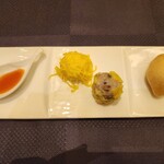 中国料理 翆陽 - 中国風揚げ餅と蒸し点心