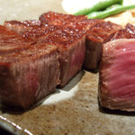 鉄板焼 心 - 椚座牛　フィレと旬野菜