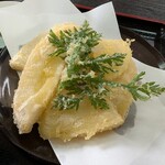 そば処 一心 - たけのこ天