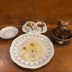 トマト - チキンカリー