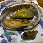 ステーキハウス岩下正明 - アワビのソテーをシェアしたので半人前です