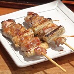 やきとり 正や - ねぎま２本