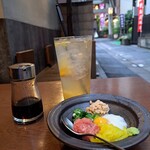 烏森百薬 - お通し