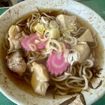 食堂しなだ - かしわ蕎麦¥400