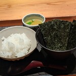 とり茶太郎 - 鶏スープ海苔茶漬け