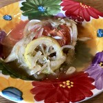 anchoa - 魚料理（黒鯛）