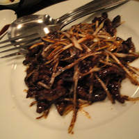 白碗竹快樓 赤坂店 - 牛肉を炒めたもの