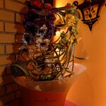 フレンチレストラン ホンダ - 店前の素敵なお花