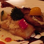 フレンチレストラン ホンダ - バルサミコ酢やトマトソースをつけて