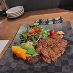 和み庵　篤屋 - ヘレステーキ100g3740円税込