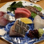 鮨 ひでぞう - 造り盛り合わせ