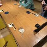 【2025.3.29(土)】予約をしておいた座敷のテーブル席