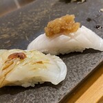 鮨 ひでぞう - 生だこ　えんがわ