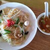 おばてい食堂 - 餡掛け焼そば！&スープ！