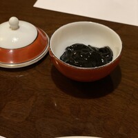 北陸料理 新越 - イカ墨塩辛