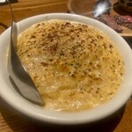 まる豚 - リゾット 辛味噌チーズ味（430円）