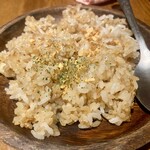 まる豚 - ガーリックライス（430円）