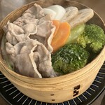 大和野菜とせいろ蒸し すみか - 