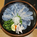 玄品 池袋 ふぐ・うなぎ・かに料理 - A5天然とらふぐ唐揚げ焼きコース