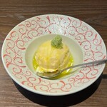 和食とバル 岳 - 変なバニラアイス