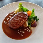 ビストロ HIBIKI - ハンバーグ　デミグラスソース