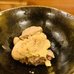 赤吉 - ② 痛風煮付け（真子：ヒラメ：前日夕方〆+タイ、肝：？？？、白子：トラフグ）