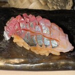 鮨いちこし - 鯵握り