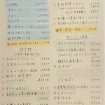 しおて - メニュー①（2025.3某日）