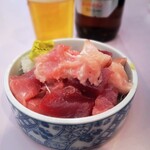 水口食堂 - まぐろぶつ切