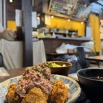 春巻きとよだれ鶏 酔いしば - 