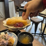 春巻きとよだれ鶏 酔いしば - 