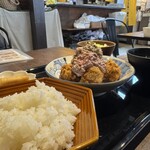 春巻きとよだれ鶏 酔いしば - 