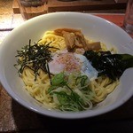ラーメンBAR やきそばー HIT - 釜玉らーめん(201403)
