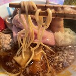 ハイデン.コッコFACTORY ら-めん凛々 - 麺リフトを失敗して少しだけ
