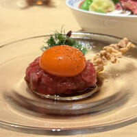 雪月花 たなかさとる - 赤身ユッケ（松阪牛）