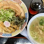 らー麺　Do・Ni・Bo - このスープ割り煮干し